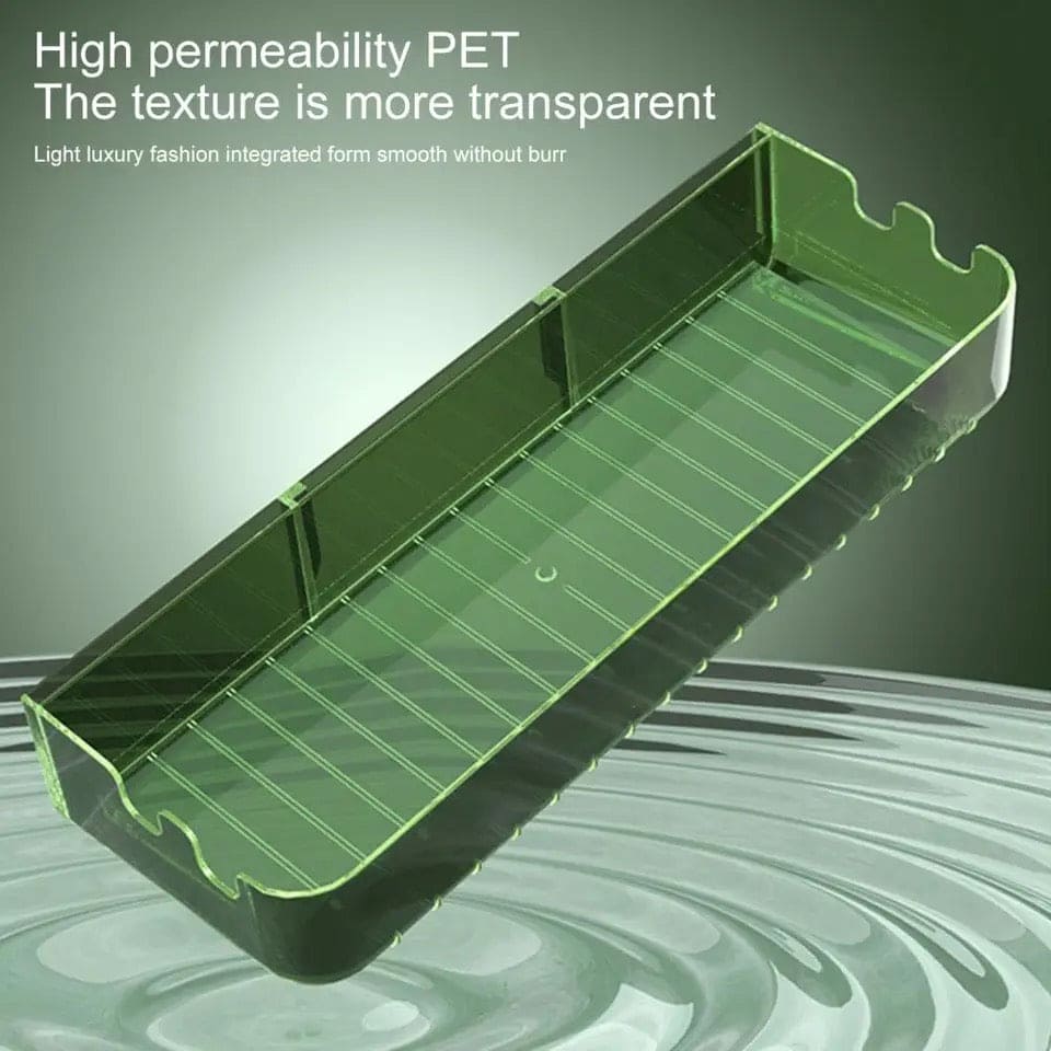 Letter Print Bathroom Storage Shelf, Wall-mounted Seasoning Keep Neat, Acrylic Sundries Storage Rack, Practical Anti-crack Storage Rack, Multifunctional Transparent Dorm Cosmetic Storage Rack, Multipurpose Countertop Basket, Bathroom Kitchen Storage Rack Letter Print Bathroom Storage Shelf, Wall-mounted Seasoning Keep Neat, Acrylic Sundries Storage Rack, Practical Anti-crack Storage Rack, Multifunctional Transparent Dorm Cosmetic Storage Rack, Multipurpose Countertop Basket, Bathroom Kitchen Storage Rack